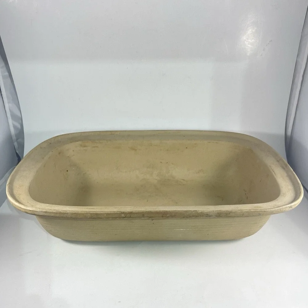The Pampered Chef Family Heritage Collection Large Roasting Pan 17 x 11 x 4 USA